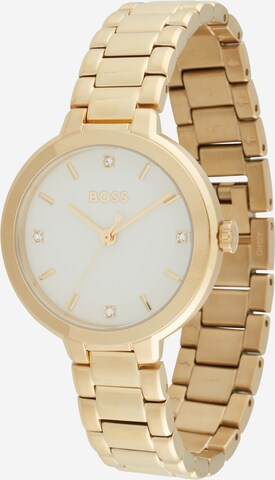 BOSS Analoog horloge 'SENA' in Goud: voorkant