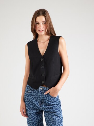 Y.A.S Suit Vest 'YASLIKKA' in Black: front