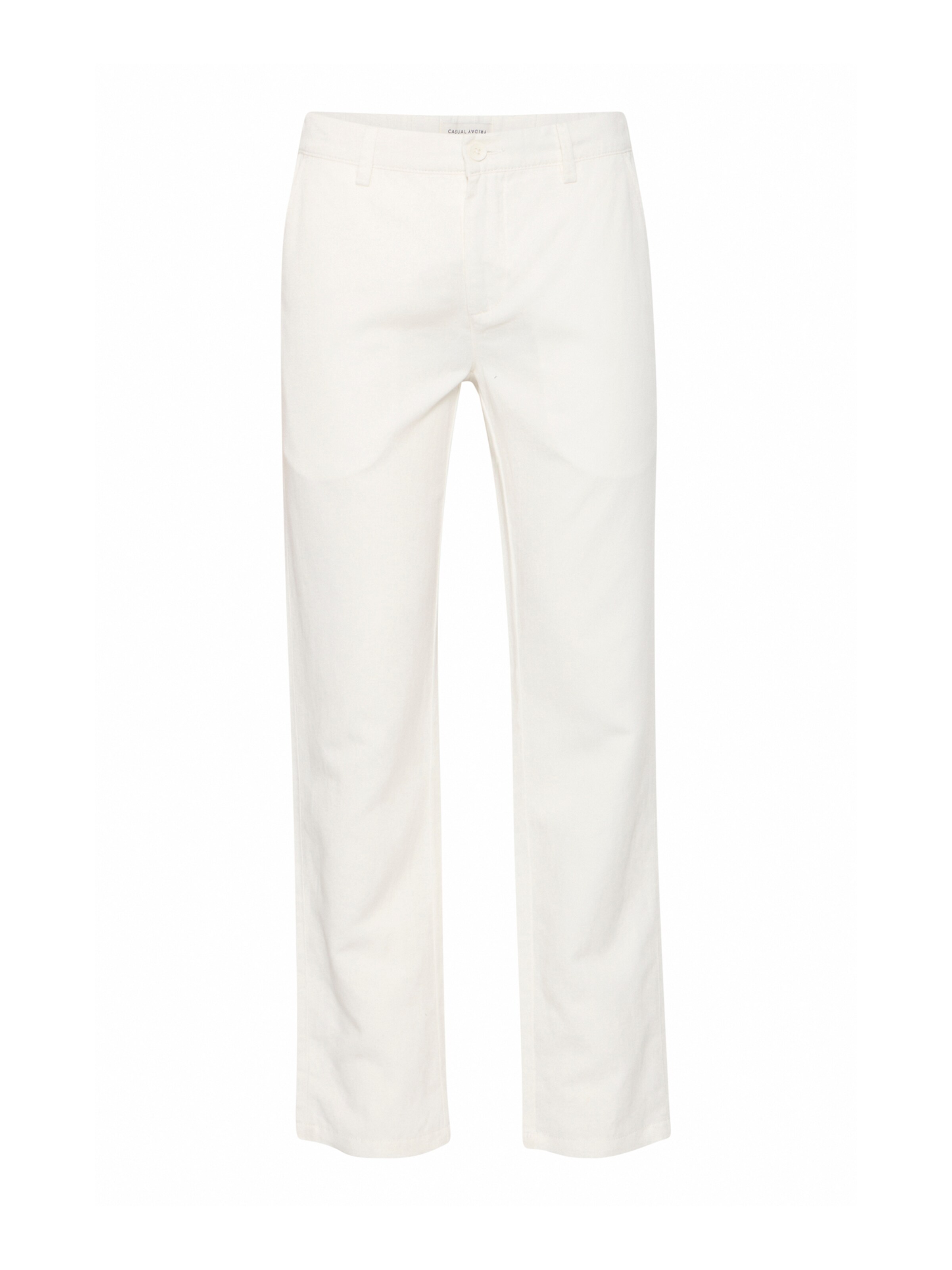 Regular Pantalon chino 'CFPANDRUP' Casual Friday en blanc : devant