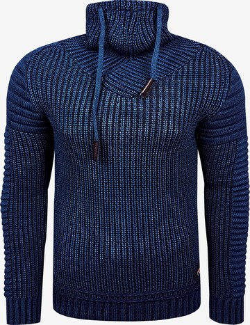 Rusty Neal Pullover in Blau: predná strana