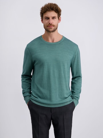 PIERRE CARDIN Trui in Groen: voorkant