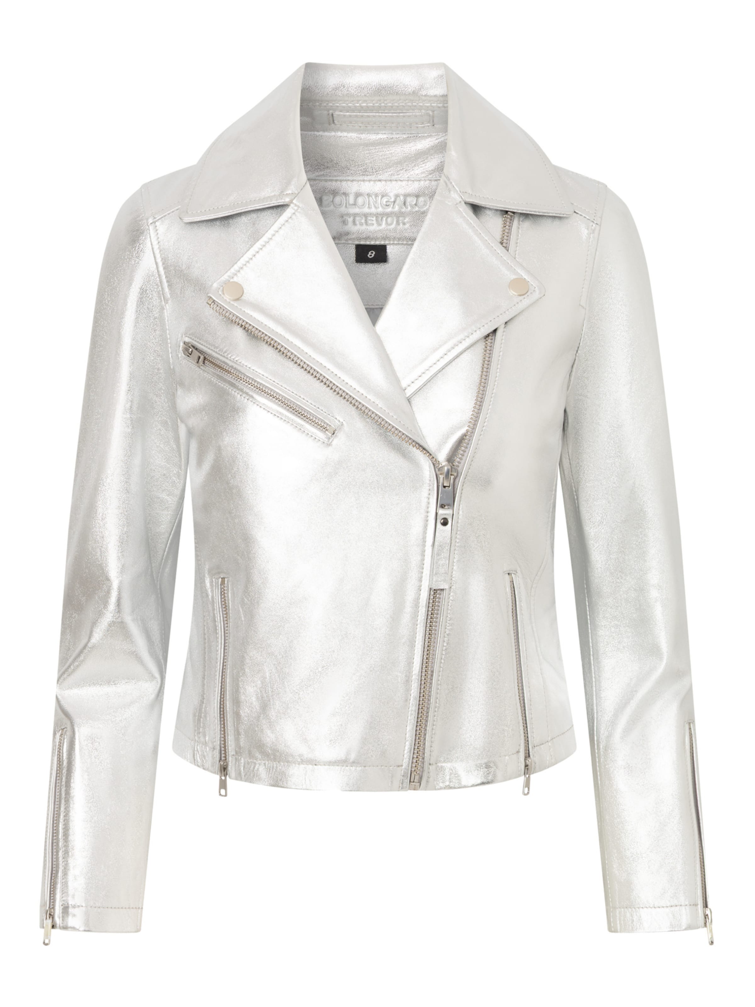 Bolongaro Trevor Jacke 'Cora' in Silber: Vorderseite
