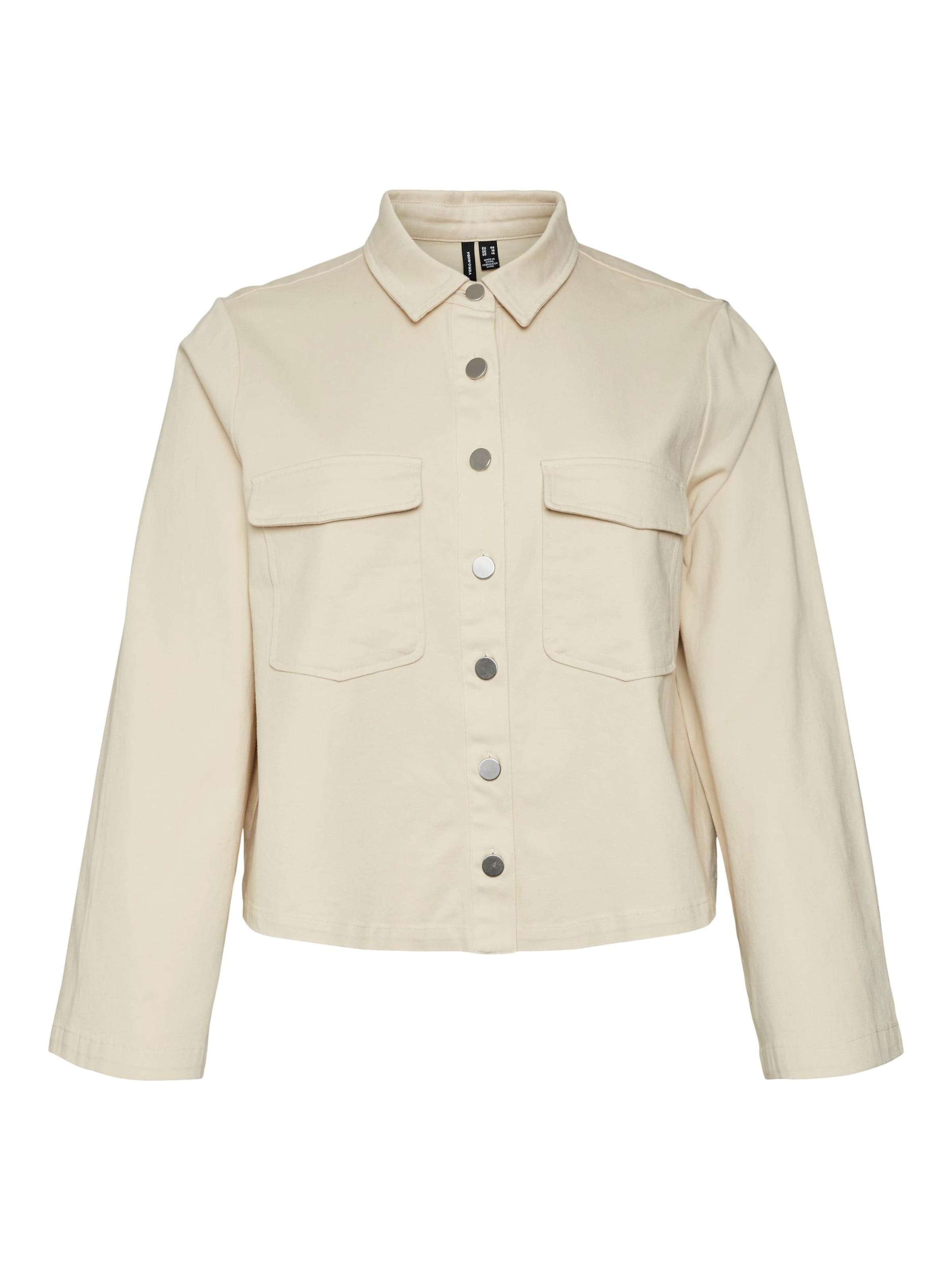 Chemisier 'Joann' VERO MODA en blanc : devant