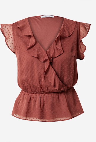 ABOUT YOU Blouse 'Ludmilla' in Rood: voorkant