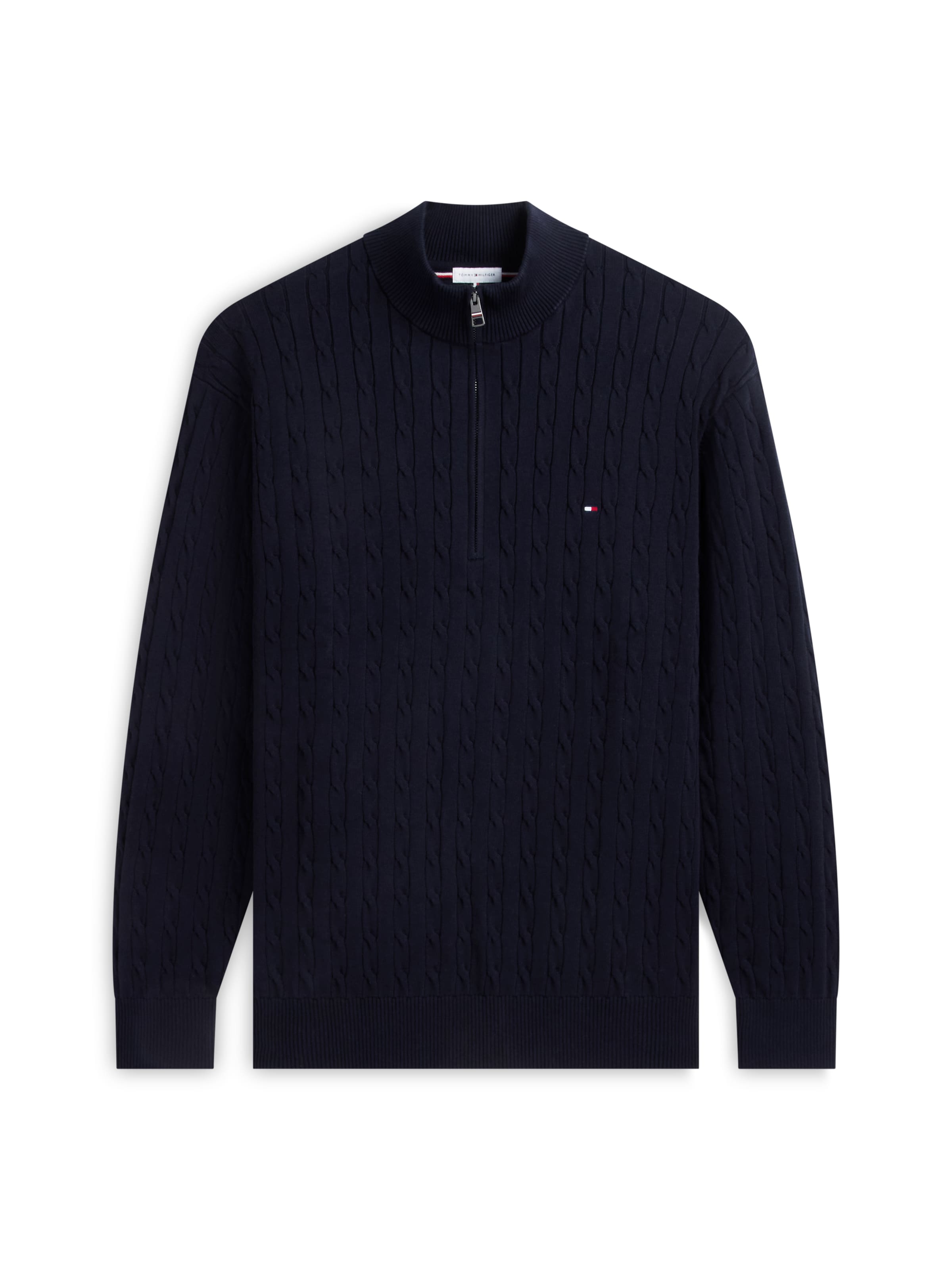 Tommy Hilfiger Big & Tall Свитер 'CLASSIC' в Синий: спереди