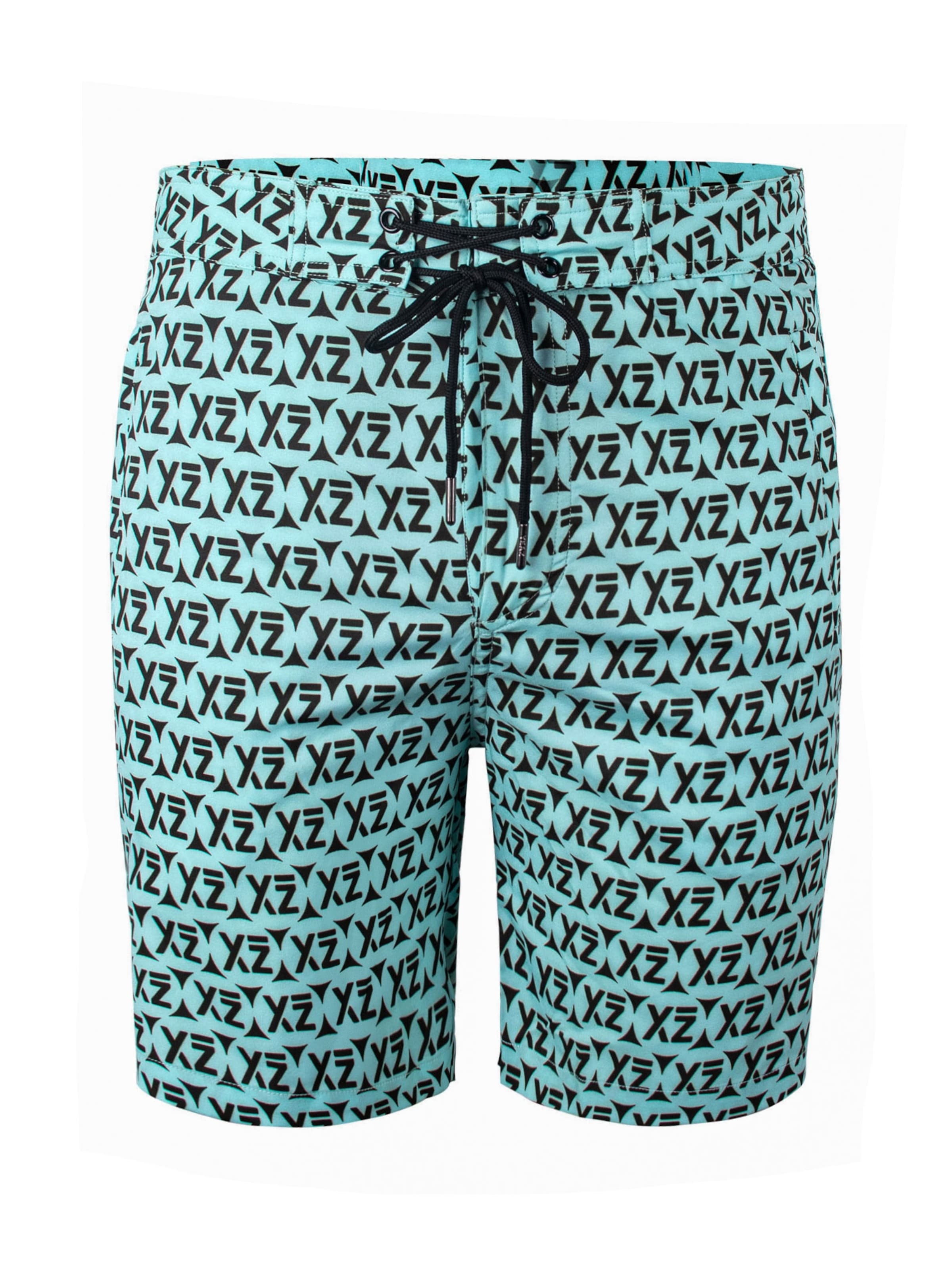 Pantaloncini da bagno &#x27;Dazzers&#x27; di YEAZ in verde: frontale