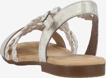 Rieker Sandalen met riem in Beige