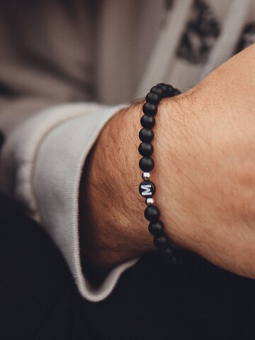 GOOD.designs Perlenarmband in Schwarz