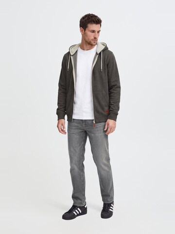 BLEND Sweatjacke 'Hulker Teddy' in Grau