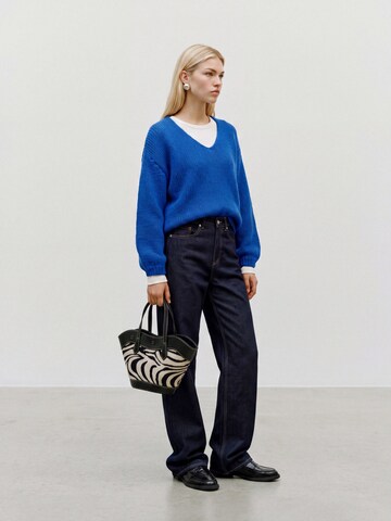 VERO MODA Sweater 'VMMAYBE' in Blue