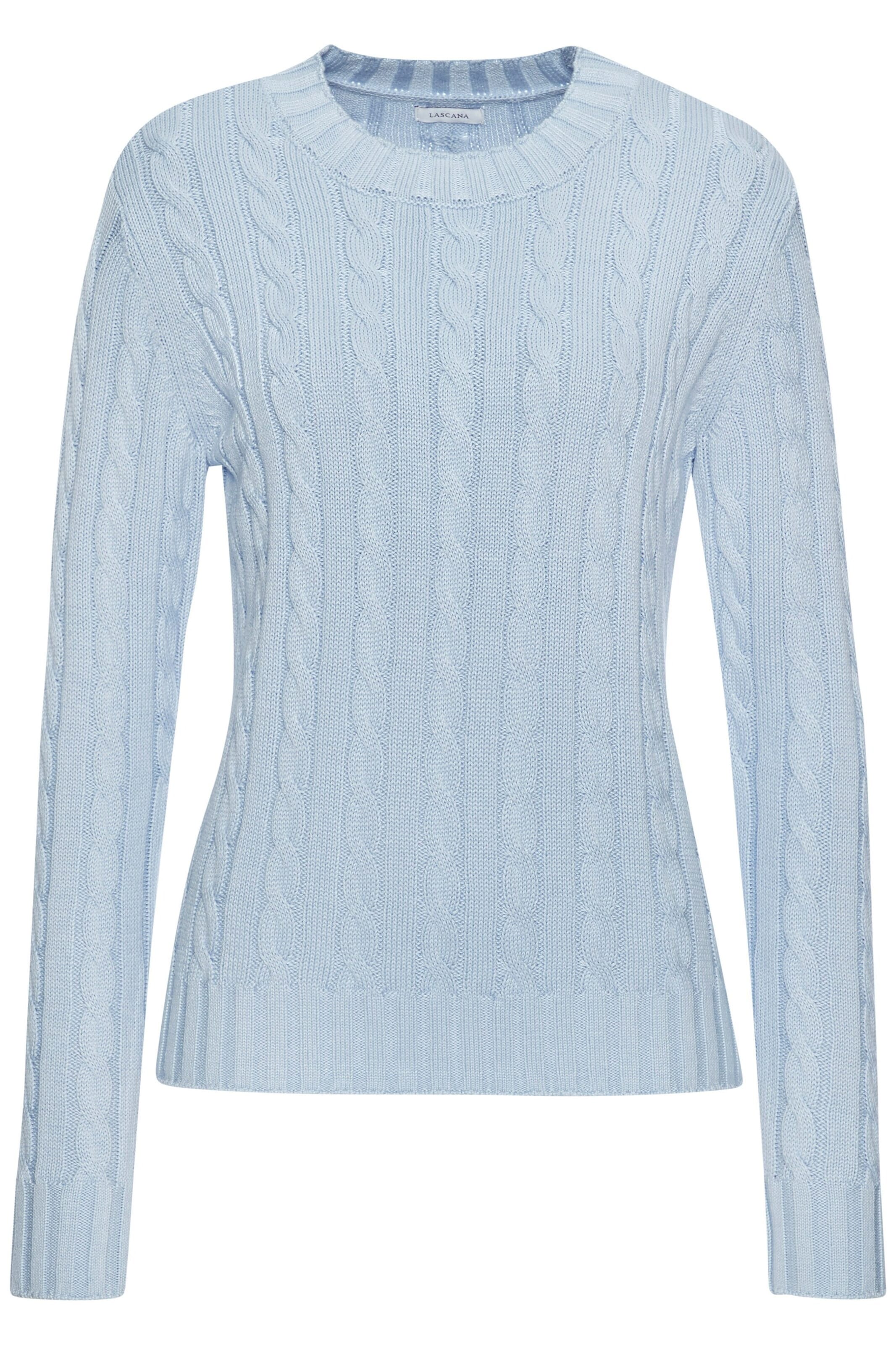 LASCANA Pullover in Blau: Vorderseite