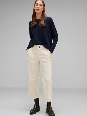 STREET ONE Pullover 'Dolman' in Blau