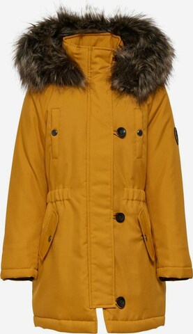 Veste d’hiver KIDS ONLY en jaune : devant