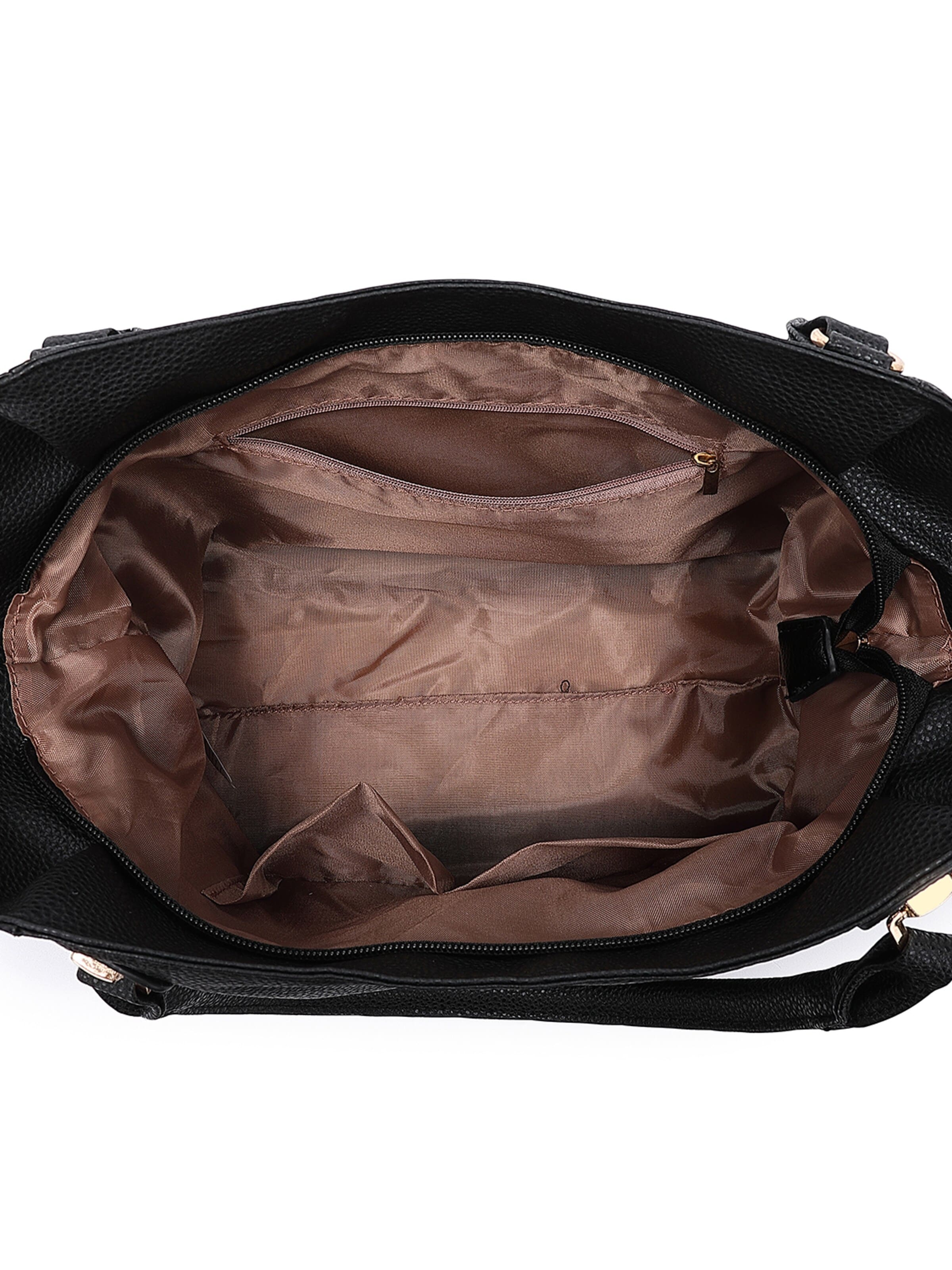 Miss Lulu Shoulder Bag in Black