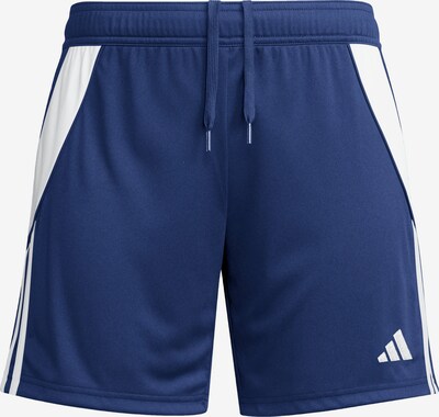 ADIDAS PERFORMANCE Workout Pants 'Tiro 24' in Royal blue / White, Item view