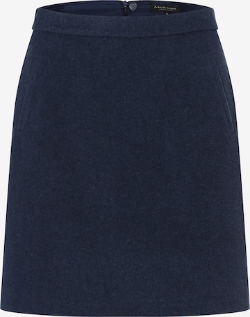 Marie Lund Skirt in Blue: front