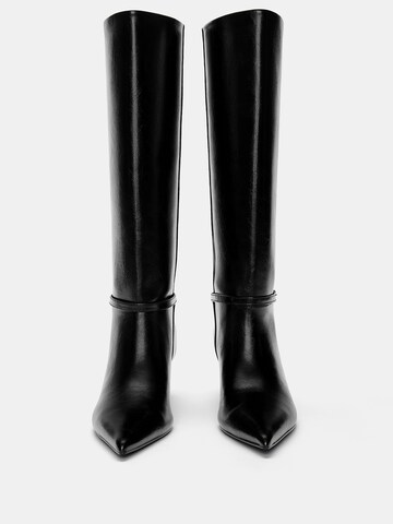 Bottes Pull&Bear en noir