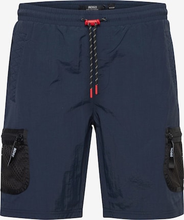 INDICODE JEANS Regular Shorts 'Peter' in Blau: Vorderseite