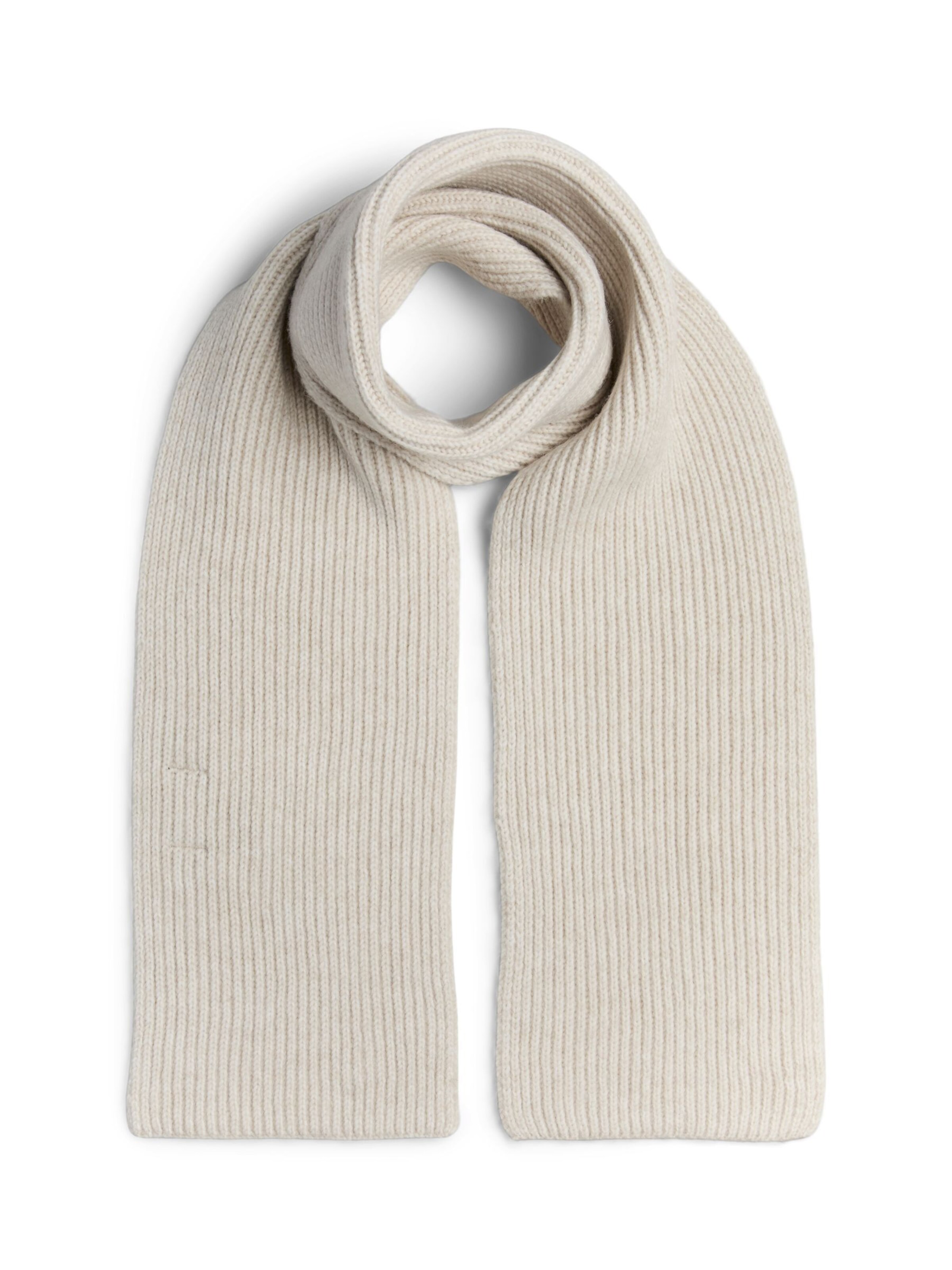 Écharpe 'PCMilla' PIECES en blanc : devant