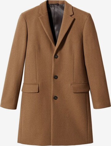 MANGO MAN Between-Seasons Coat 'Arizona' in Brown: front