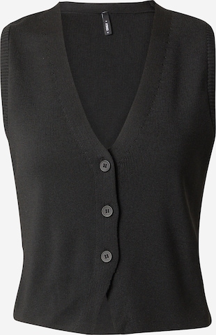 ONLY Вязаная жилетка 'ONLALICE' в Черный: спереди