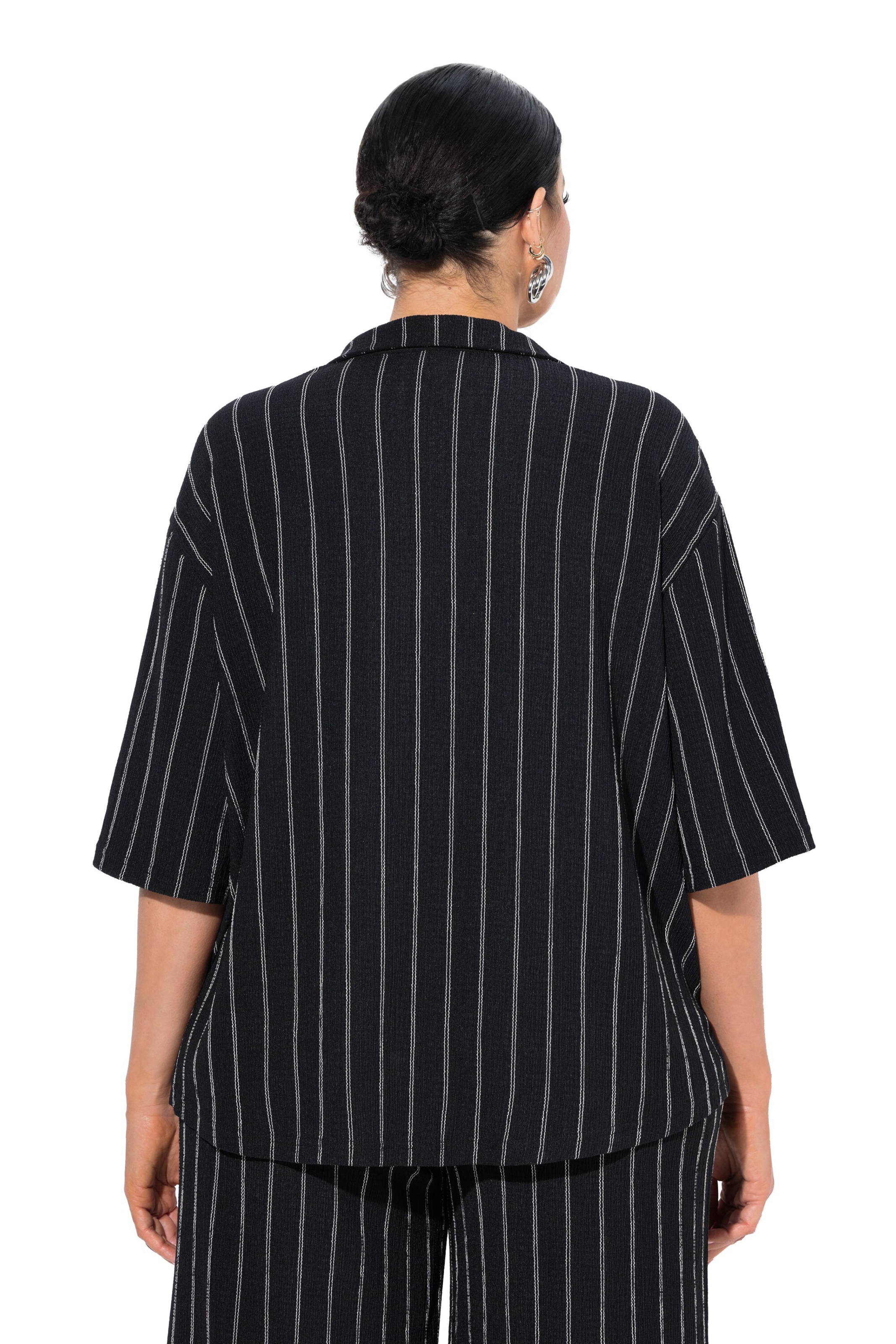 Camicia da donna di Ulla Popken in nero