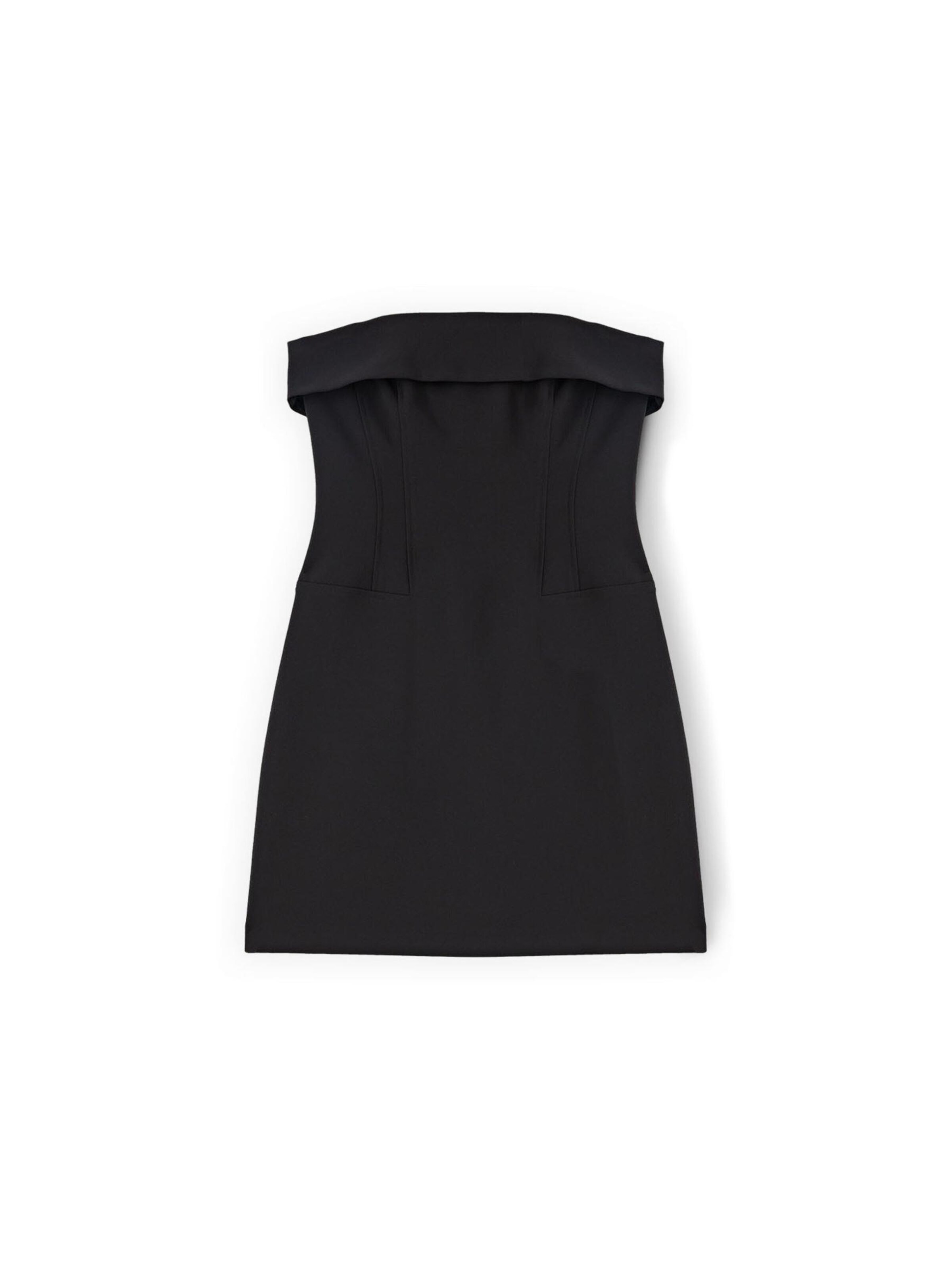 Robe MOTIVI en noir : devant