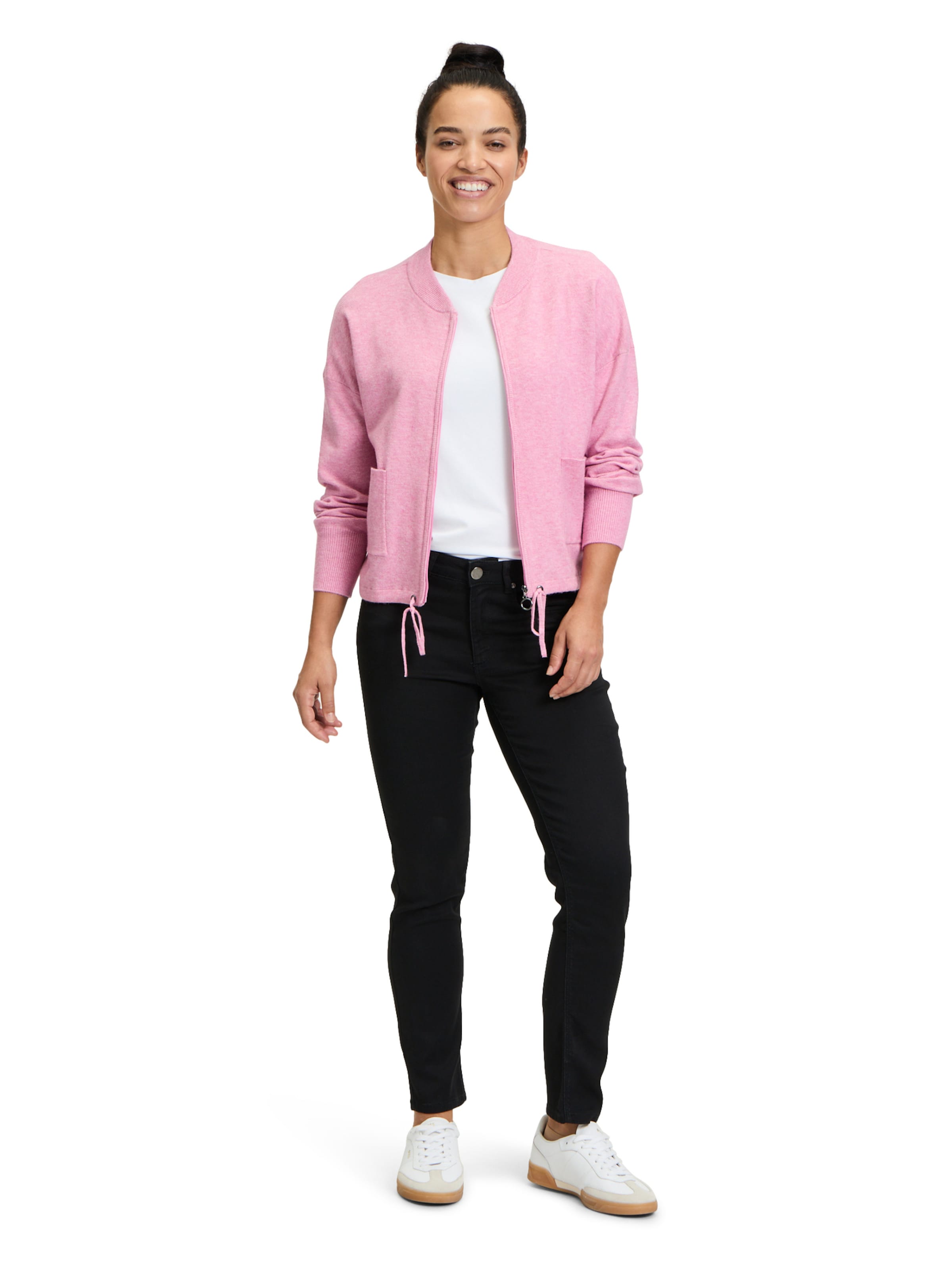 Betty & Co Knit Cardigan in Pink