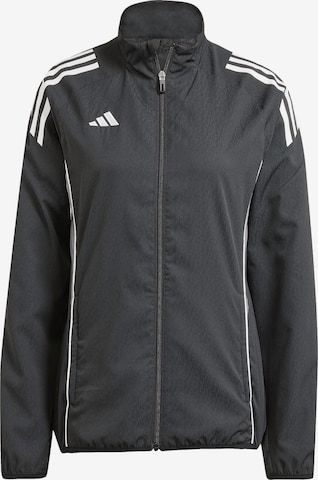 ADIDAS PERFORMANCESportska jakna 'Tiro 25' - crna boja: prednji dio