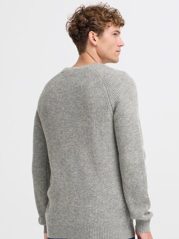 Kronstadt Sweater ' KSDoors O-neck ' in Grey
