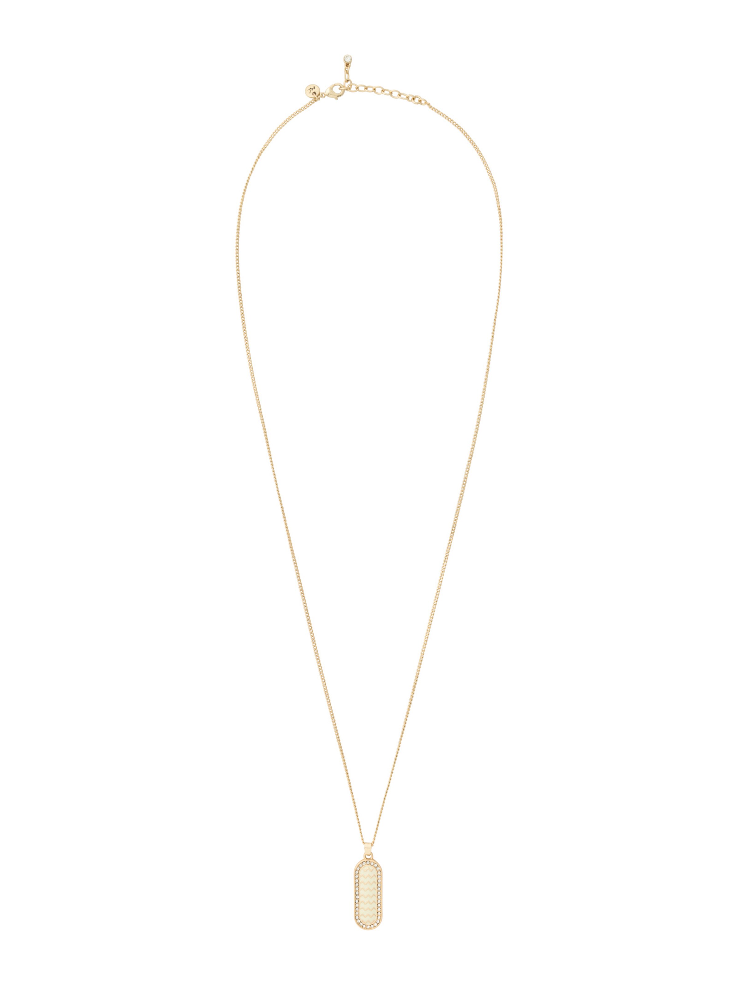 A&C Oslo – Nordic Design Jewellery Necklace 'White Dreams' in Gold: front