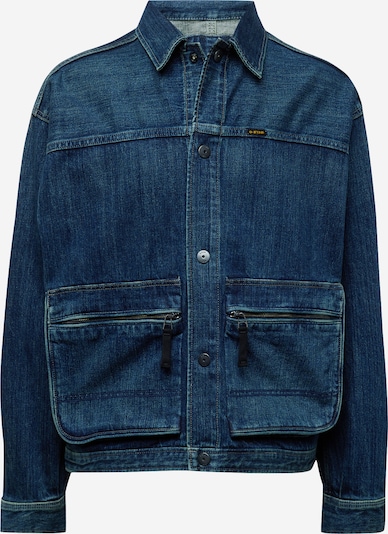 G-Star RAW Overgangsjakke i blue denim, Produktvisning