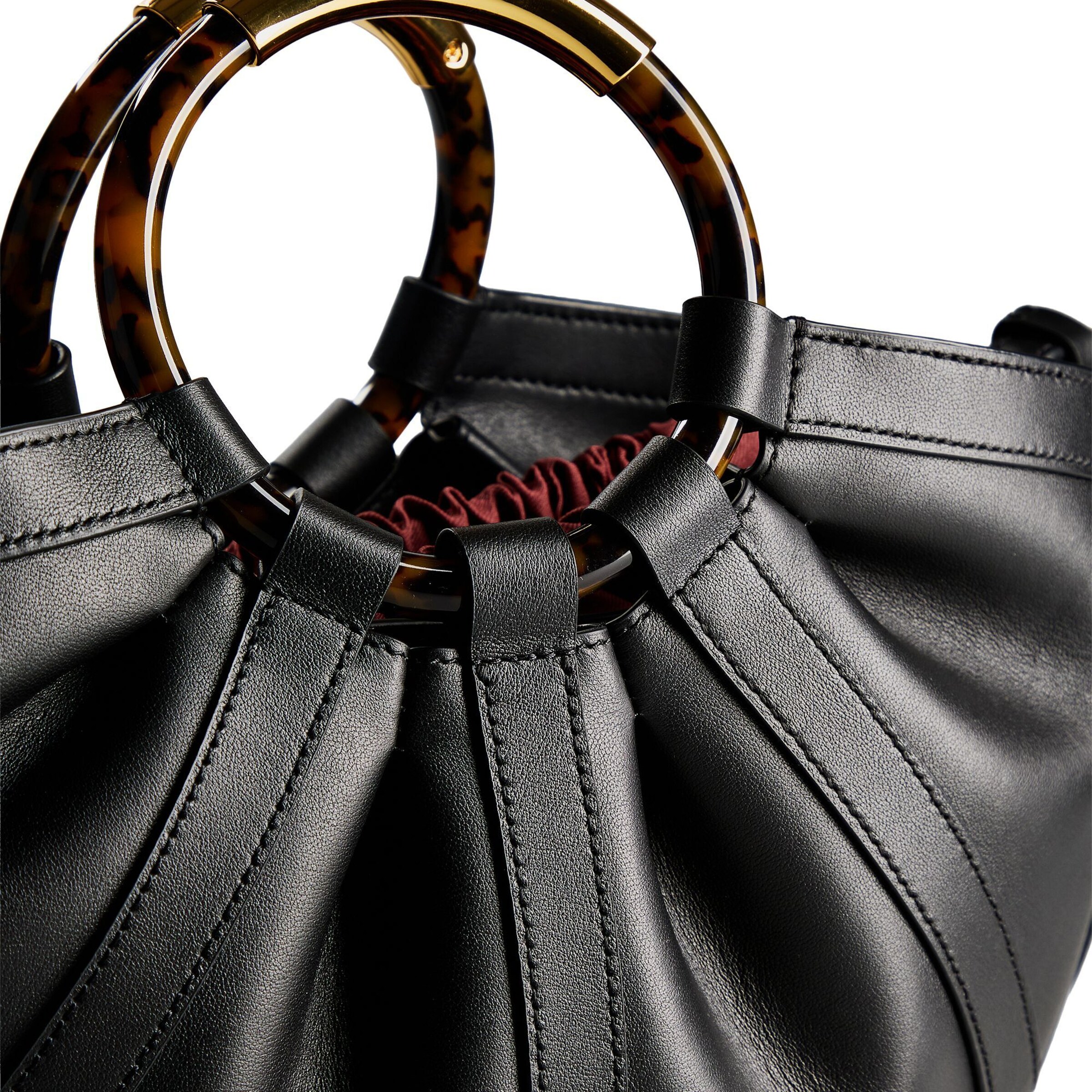 Coccinelle Shopper 'Shell' in Schwarz
