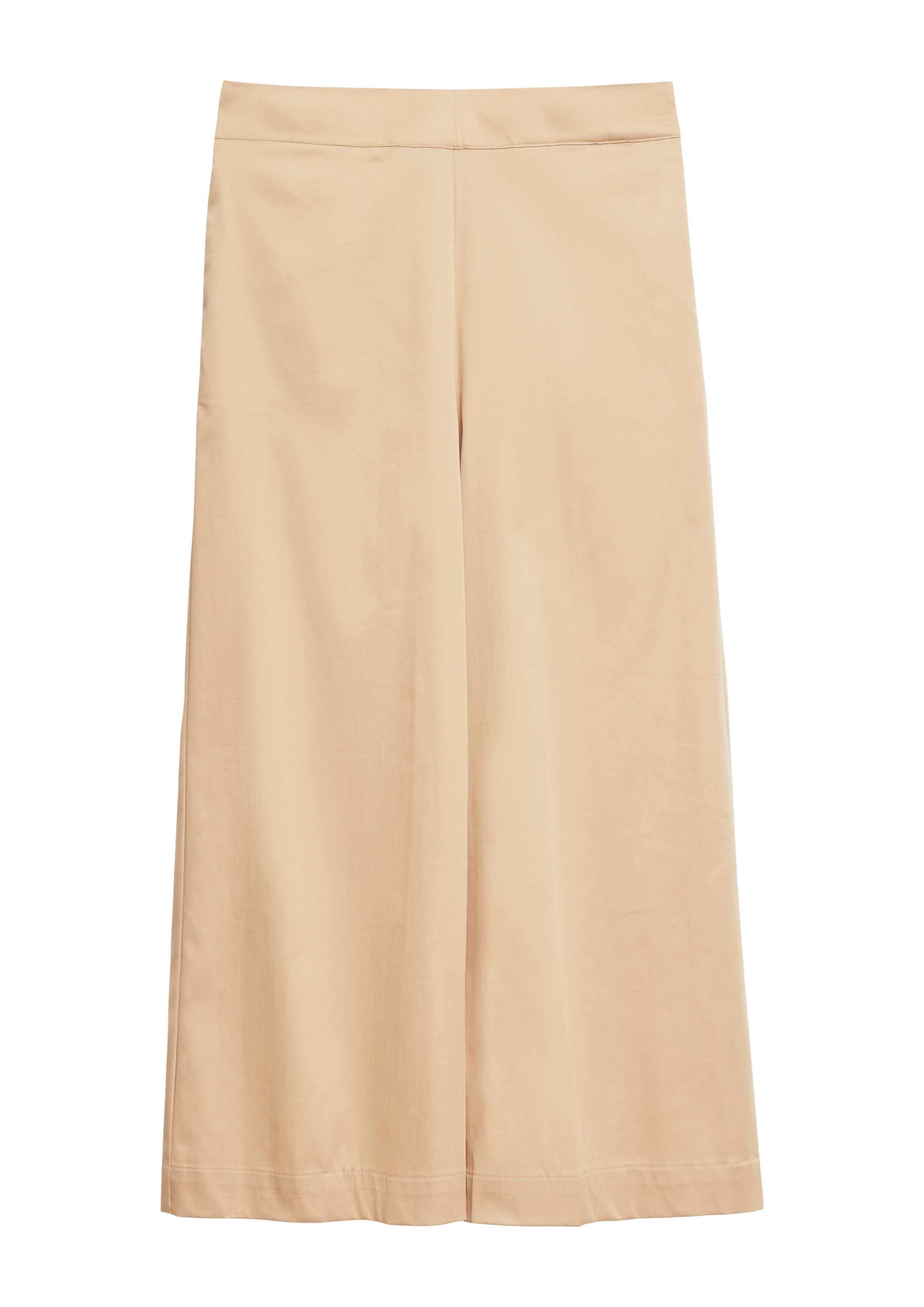 s.Oliver Wide leg Trousers in Beige: front