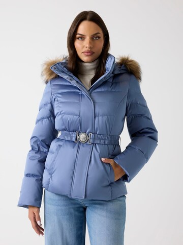 GUESS Winterjacke in Blau: Vorderseite