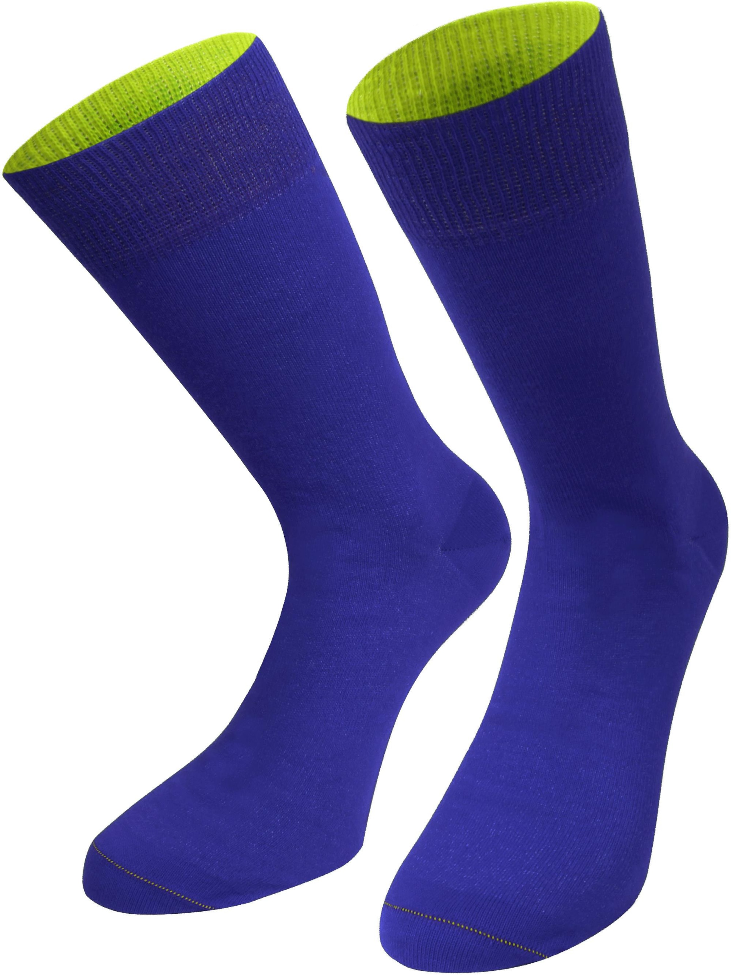 normani Sokken in Blauw: voorkant