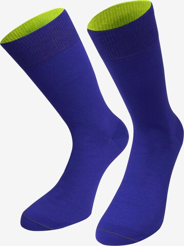 normani Socks in Blue: front