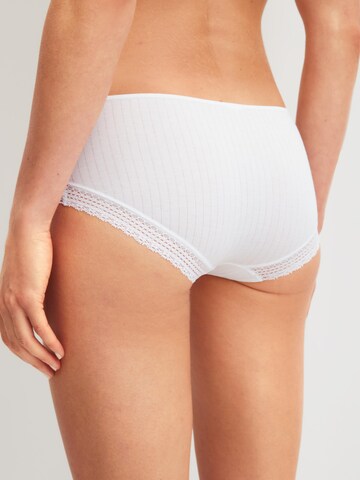 CALIDA Boyshorts 'Etude Ajours' in White
