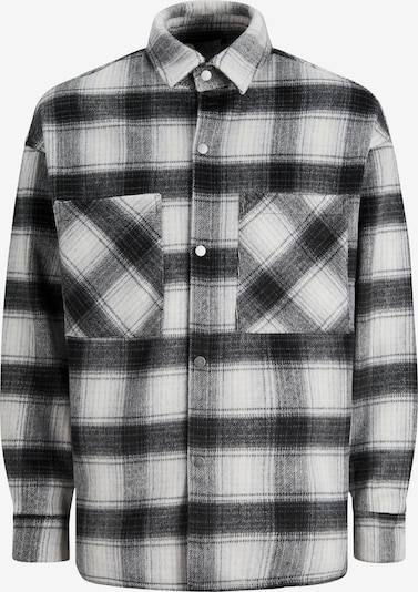 Demisezoninė striukė 'Cane' iš JACK & JONES, spalva – juoda / natūrali balta, Prekių apžvalga