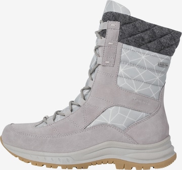 TAMARIS Lace-Up Boots in Grey