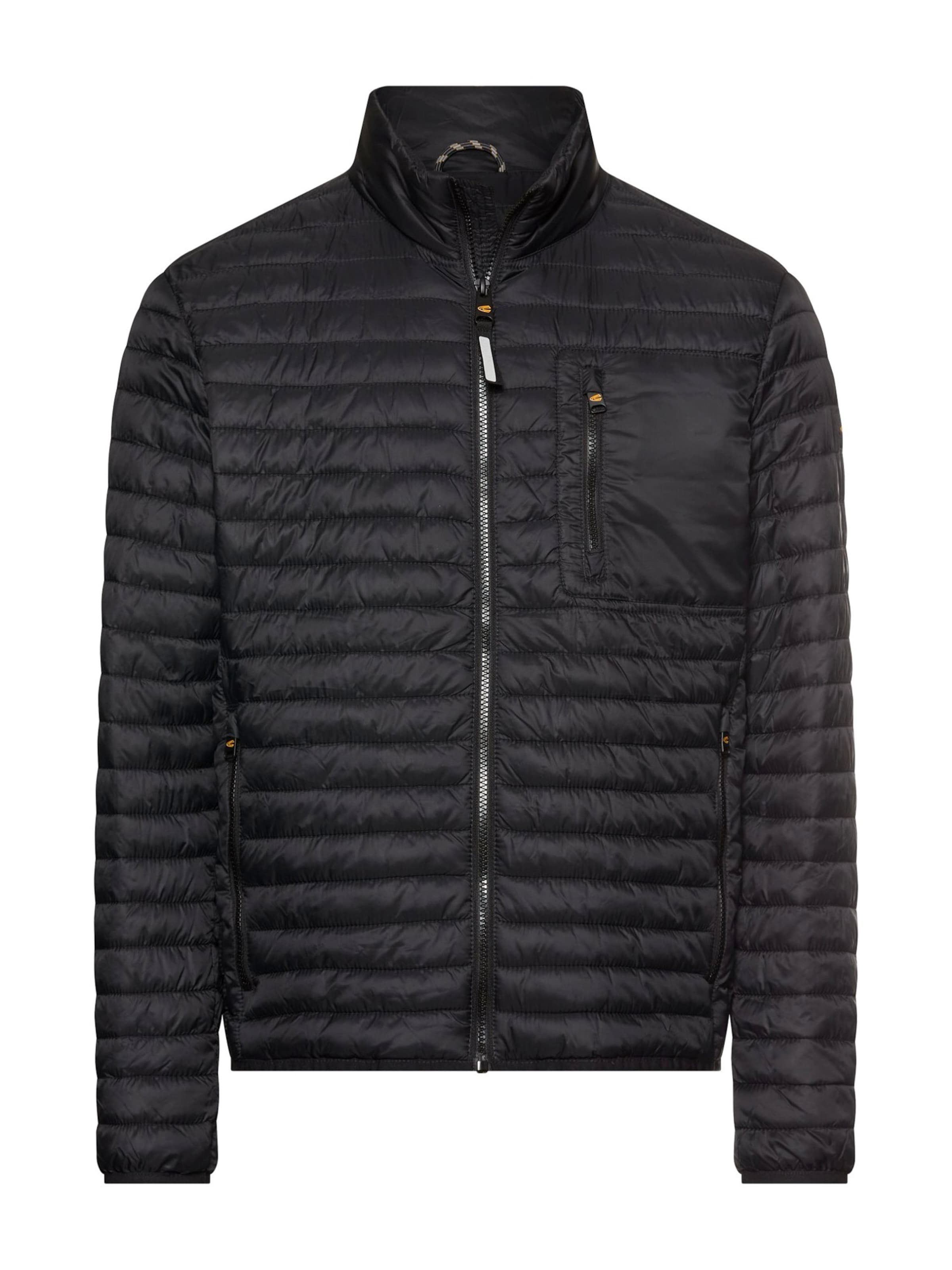 CAMEL ACTIVE - Chaqueta de entretiempo en negro: frente