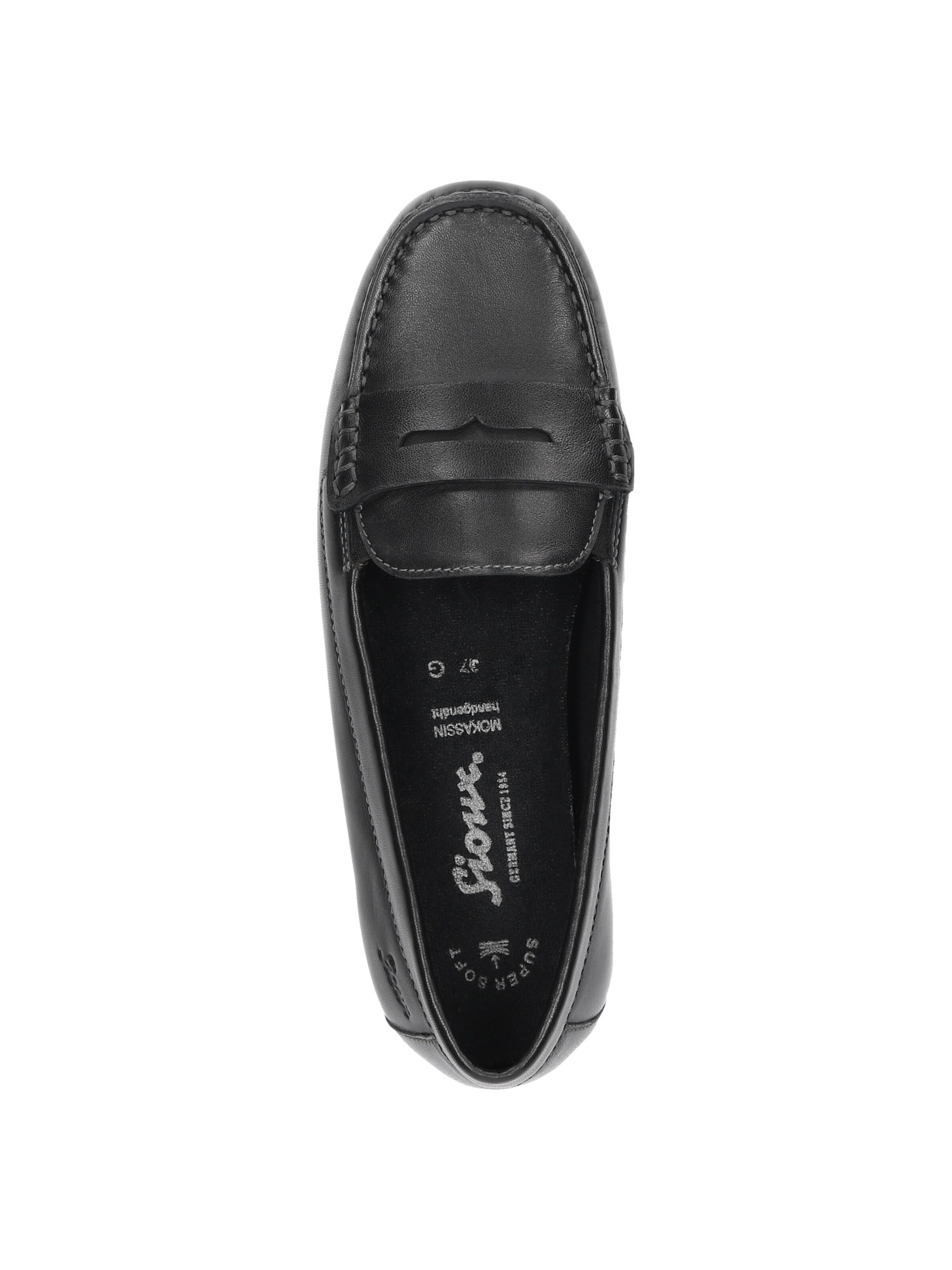 SIOUX Slipper in Schwarz