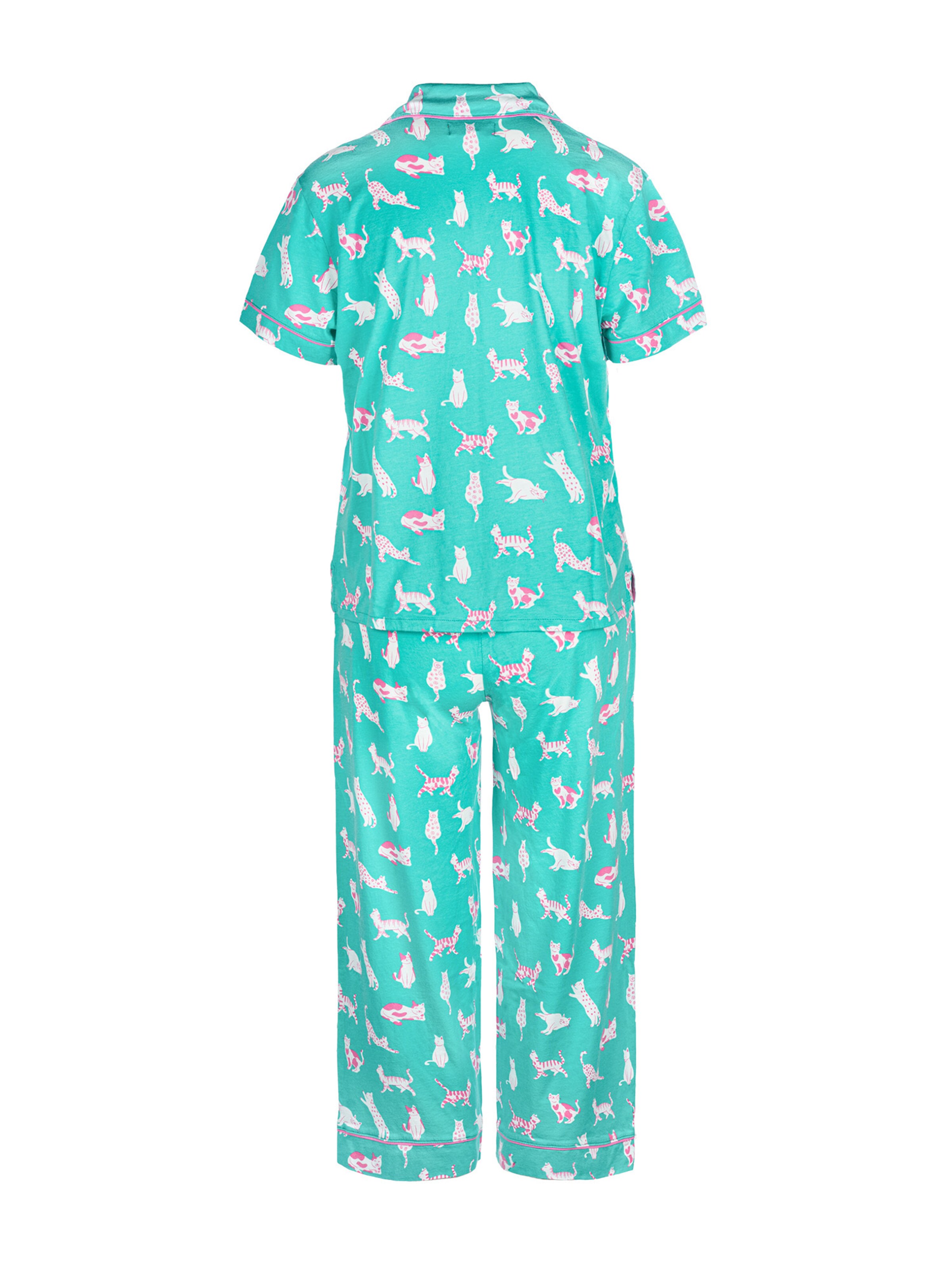 PJ Salvage Pyjama 'Whimsy Sets' in Groen