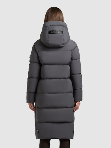 khujo Winter Jacket 'Coulin Matt' in Grey