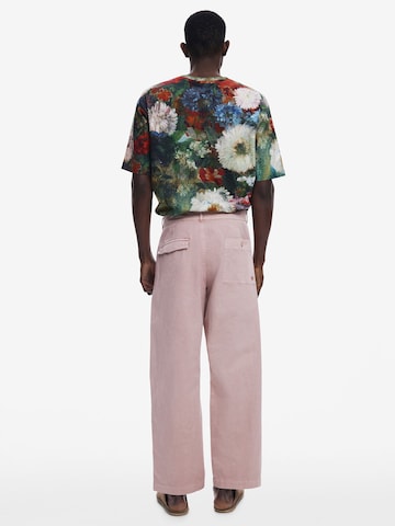 regular Pantaloni chino di Desigual in rosso