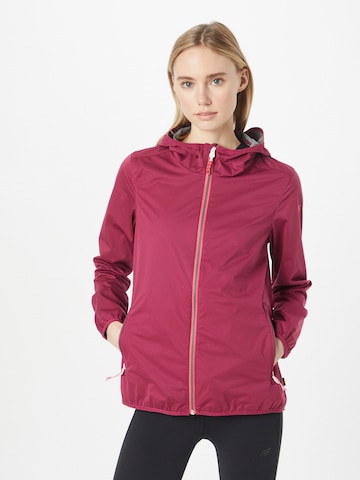 KILLTEC Outdoor Jacket in Pink: front