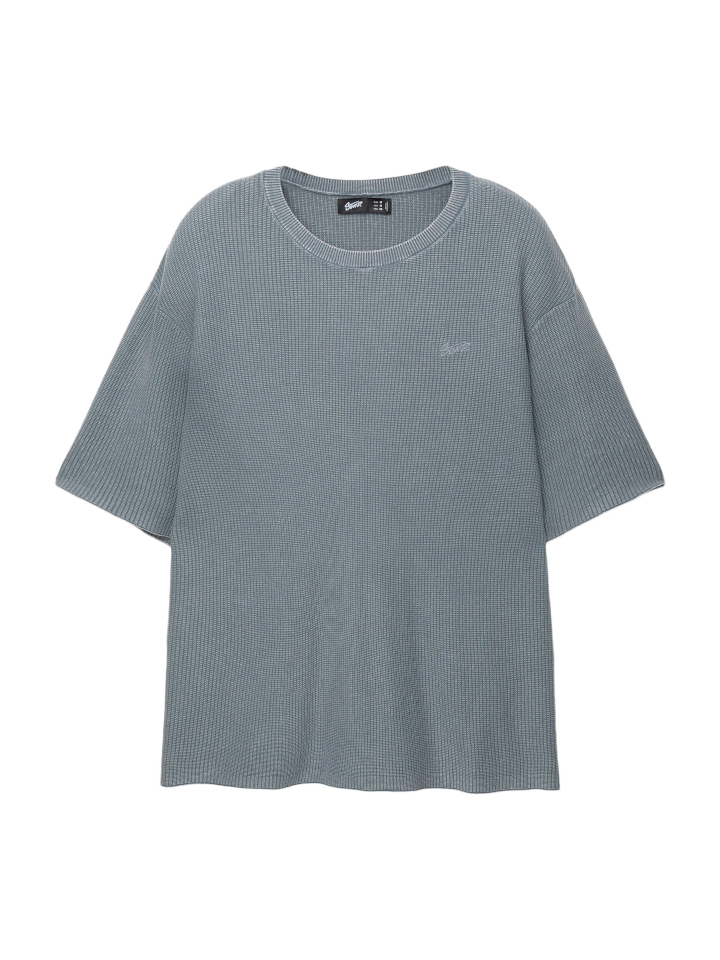 Pull&Bear Pull-over en bleu-gris, Vue avec produit