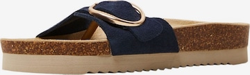 ESPRIT Mules in Blue: front