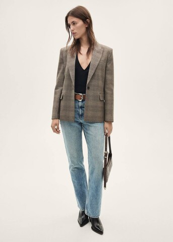 MANGO Blazer 'Annecy' | rjava barva