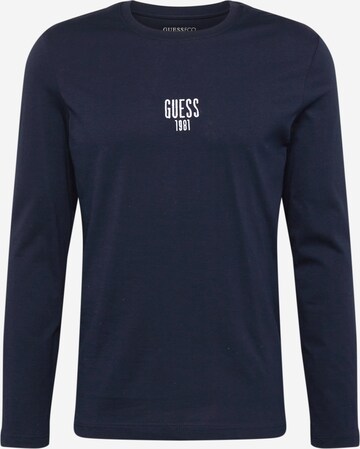 GUESS Shirt 'GLORY' in Blue: front